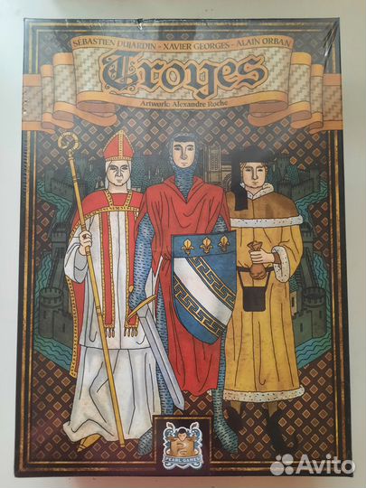 Troyes Труа Настольная игра