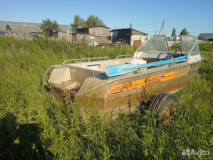 Лодка вельбот 45