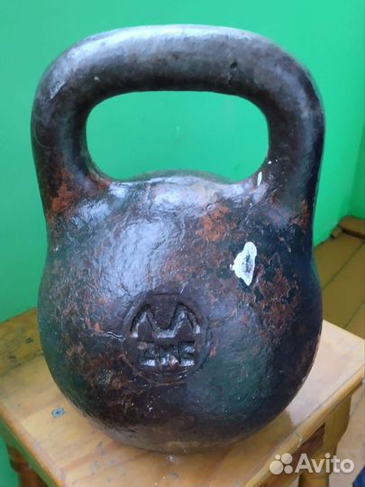 Гиря 24 кг СССР