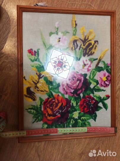 Картина вышитая крестом