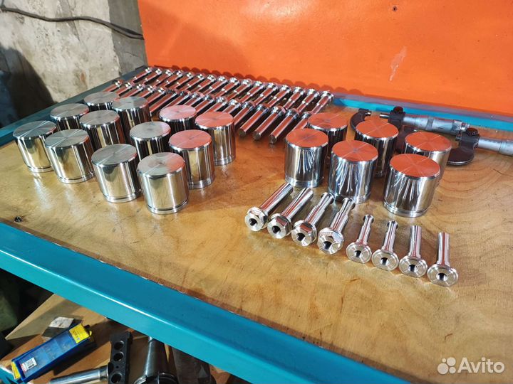 Направляющие и поршни из нержавейки для Patrol Y61