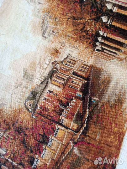 Картина вышитая крестом