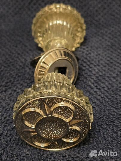 Стеклянные дверные ручки СССР