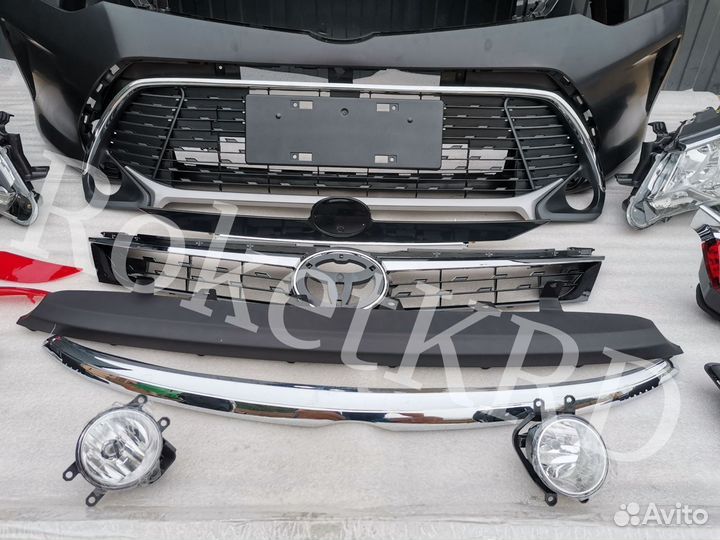 Рестайлинг Toyota Camry из 50 в 55 кузов