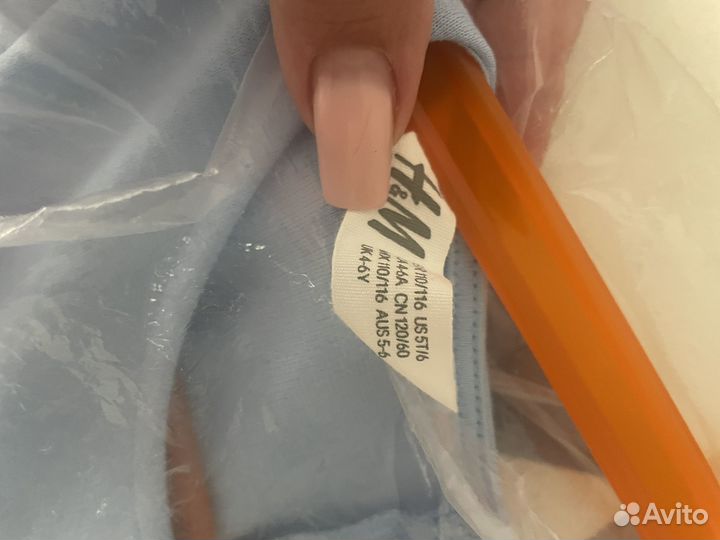 Платье для девочки hm 116 122