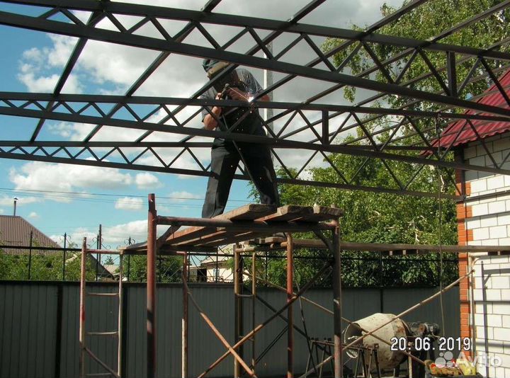 Сварщик.Петли.Ворота.Навесы.Заборы.Покраска.Выезд