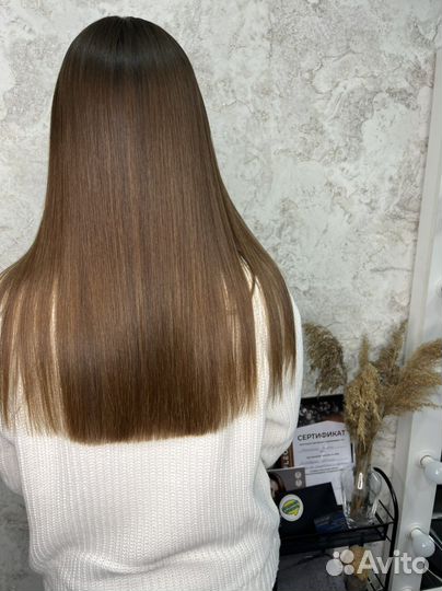 Обучение, кератиновое выпрямление, ботокс волос