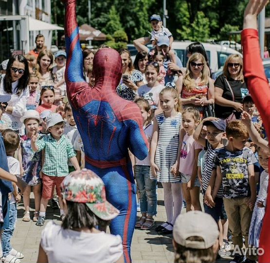 Аниматор Человек-паук на праздник