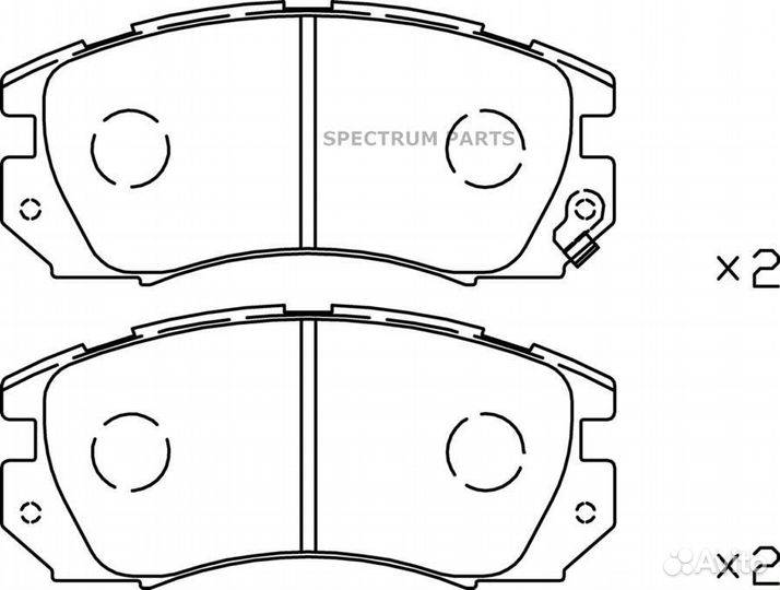 FBL AFP169S Тормозные колодки FBL AFP