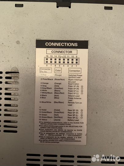 Магнитола alpine ida-x311