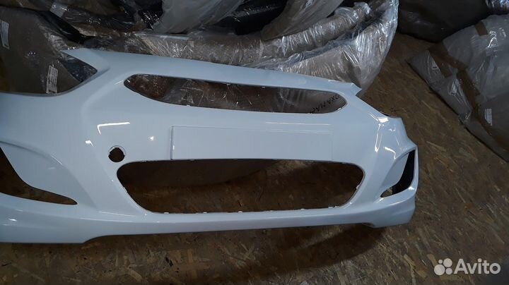 Бампер Hyundai Solaris 10 + в цвет