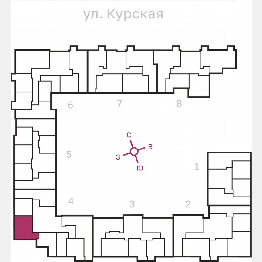 2-к. квартира, 60,1 м², 5/10 эт.