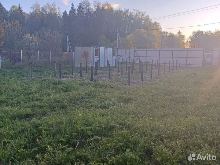 Сваи для бани