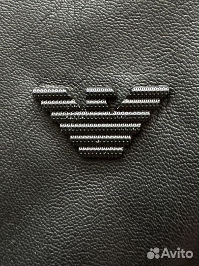 Кожаная куртка armani