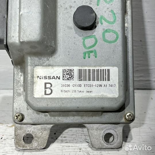 Эбу вариатора Nissan Qashqai J10 MR20DE