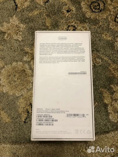 iPhone 7, 256 ГБ