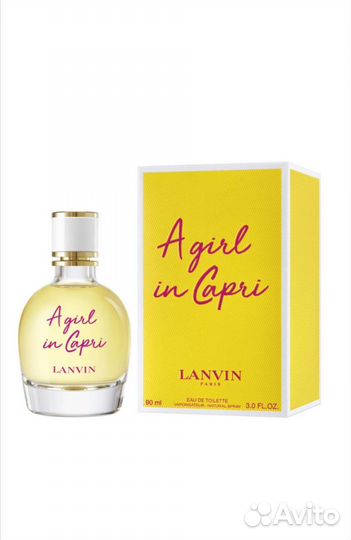 Туалетная вода Lanvin A girl in Capri