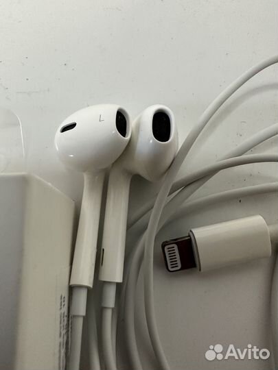 Наушники apple earpods lightning