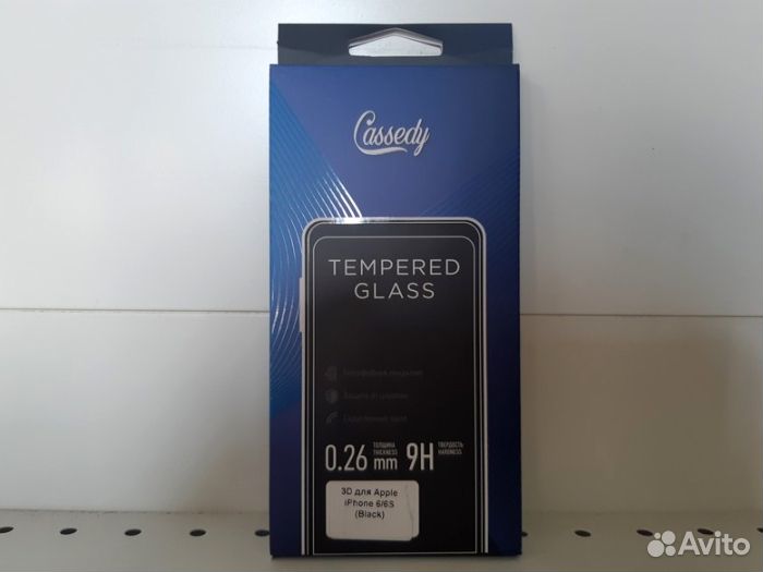 Защитное стекло Cassedy 3D для Apple iPhone 6/6S