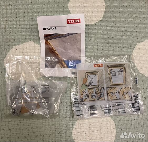 Штора velux 66x188 под лен