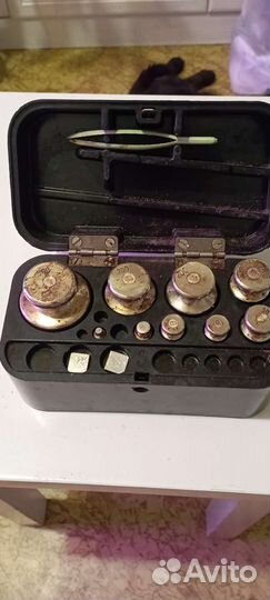 Набор гирек лабораторный СССР