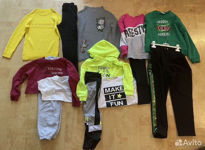 Вещи пакетом на девочку 7-10 лет Италия, Испания