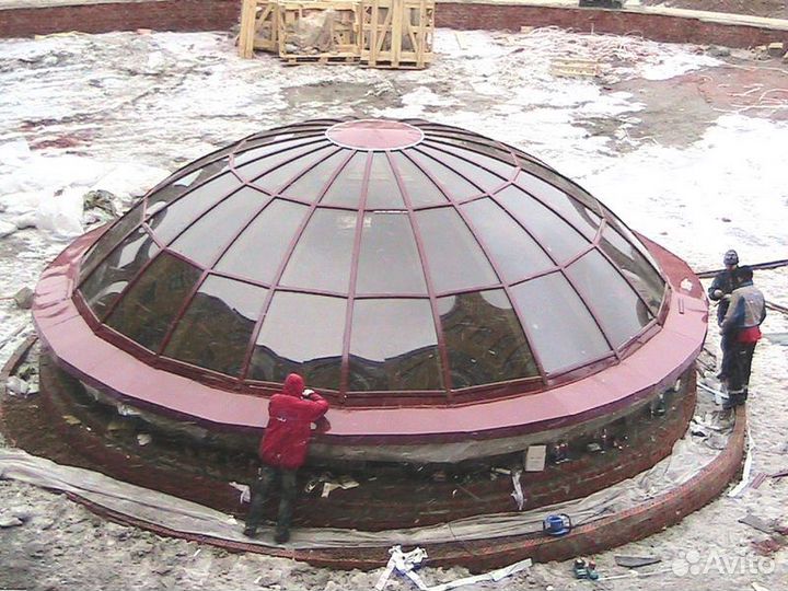 Остекление куполов