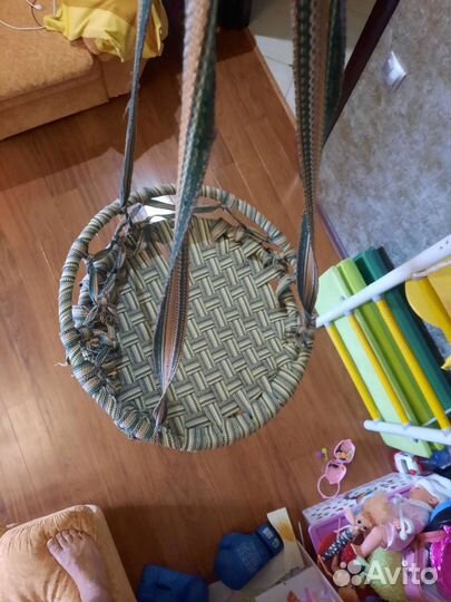 Качели детские вязаные