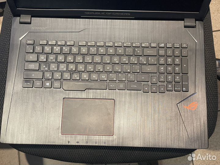 Игровой Ноутбук asus ROG Gl754V