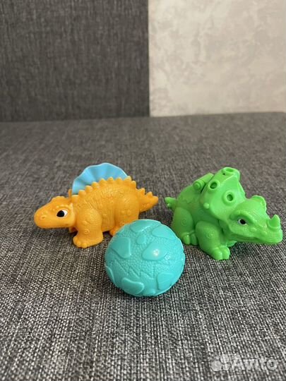 Динозавры от наьора пластилина play do