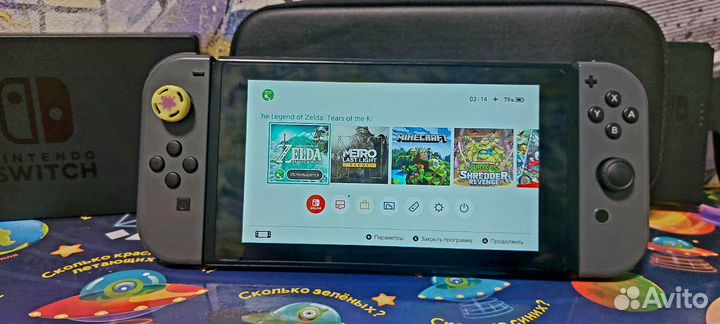 Nintendo switch rev 2 прошитая чип