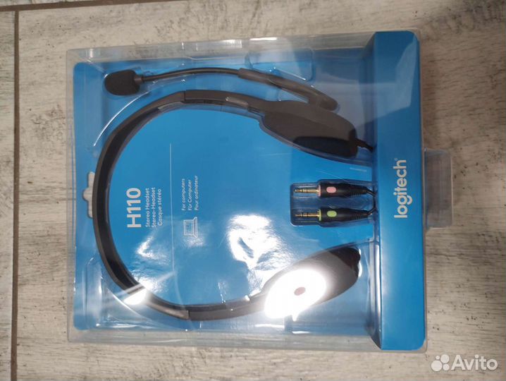 Компьютерная гарнитура Logitech H 110