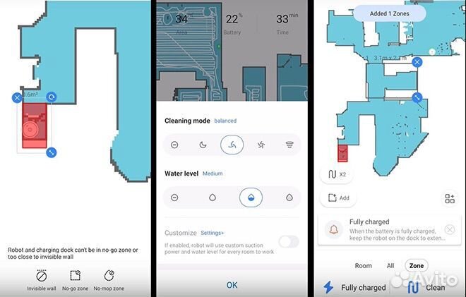 Xiaomi Mi Roborock S5 говорящий робот пылесос