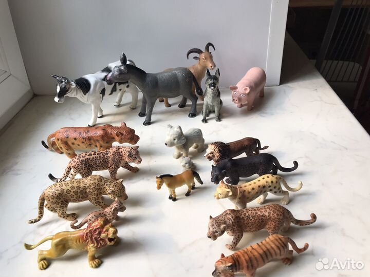 Фигурки животных schleich(не все)