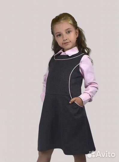 Школьный сарафан,для девочки