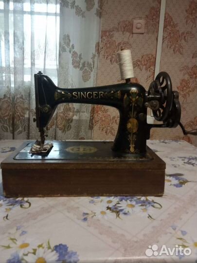 Швейная антикварная машинка Singer 1908г