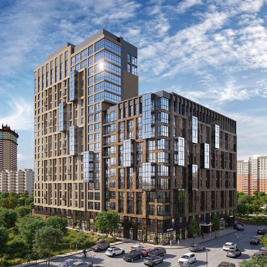 2-к. квартира, 83,9 м², 7/19 эт.