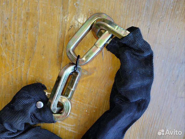 Мощная цепь - замок для велосипеда / мотоцикла