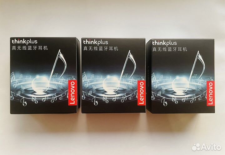 Беспроводные bluetooth наушники lenovo (новые)