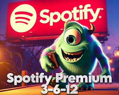 Spotify Premium 3-6-12