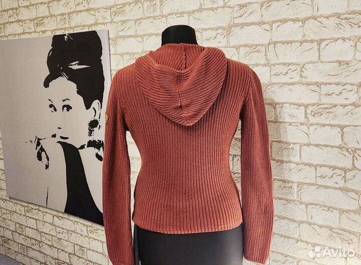 Вязаная кофта с капюшоном Harley Davidson оригинал