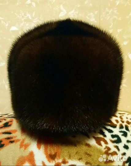 Норковая шапка мужская