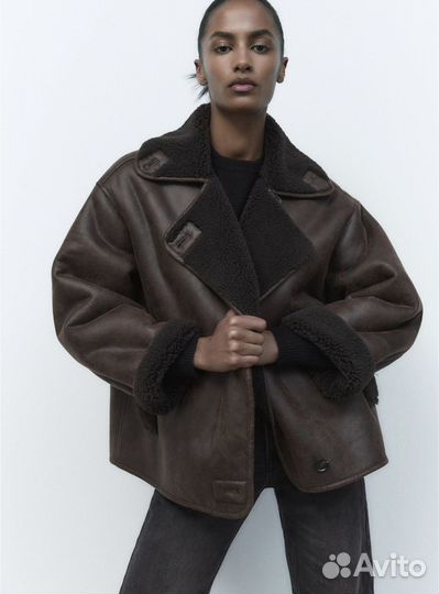 Дубленка демисезонная Новая