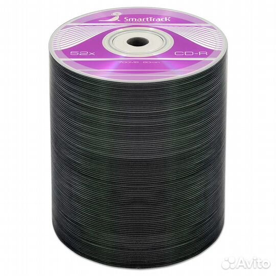 Диск SmartTrack CD-R 700Mb 52x bulk, упаковка 100