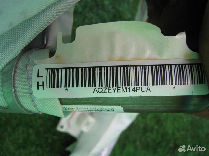 Подушка безопасности (шторка) левая Toyota Yaris