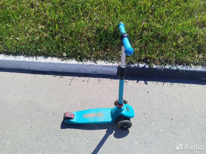 Самокат детский трехколесный бу