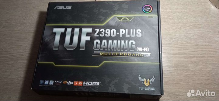 Материнская плата asus TUF gaming Z390 Plus WiFi