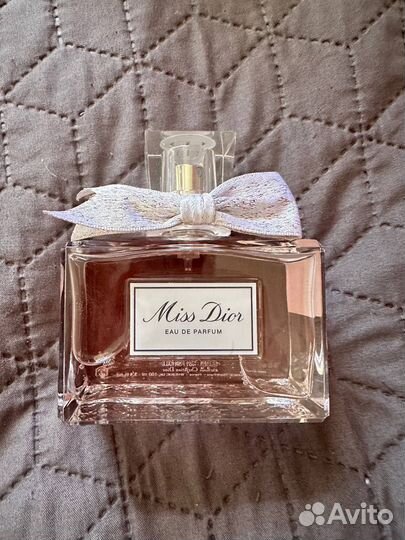 Miss dior eau de parfum 100 новые