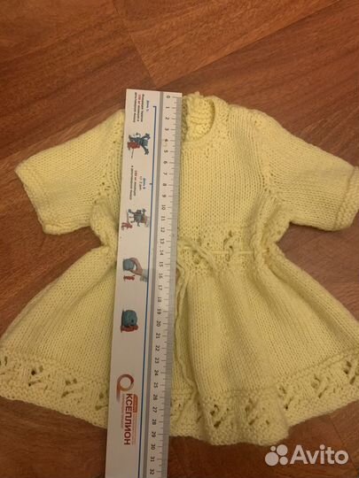 Платье для куклы ростом 50-60 см