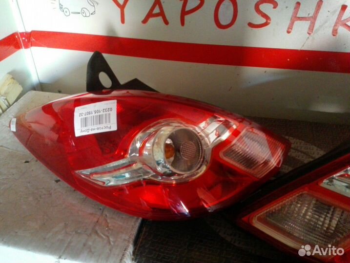 Стоп сигналы ниссан тиида С11 рестайлинг